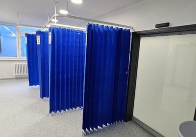 Koľajnice pre medical sektor - fakultná nemocnica Trnava