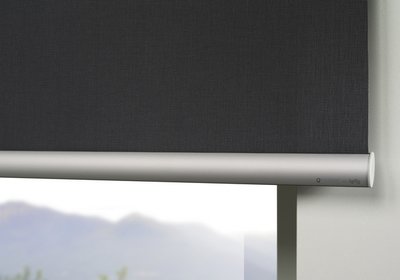 Dizajnová látková roleta Nero na okná lišta
