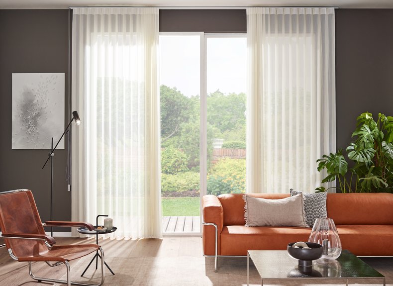 Záclonové vertikálne žalúzie SOFTSHADE